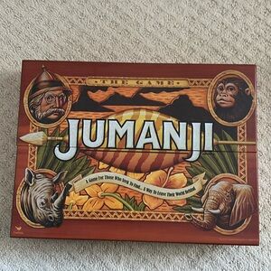 Jumanji Board Game in Wooden Box Ages 5+